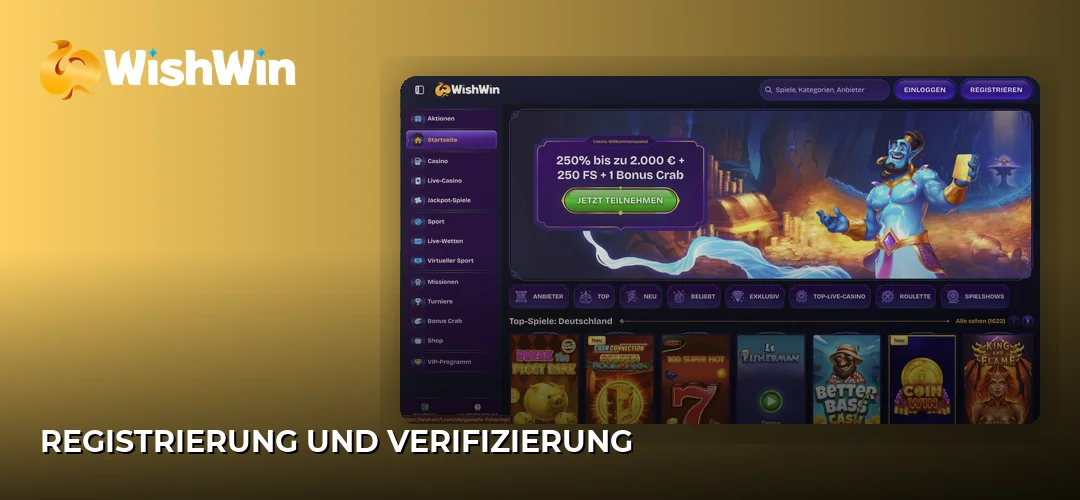 Registrierung und Verifizierung