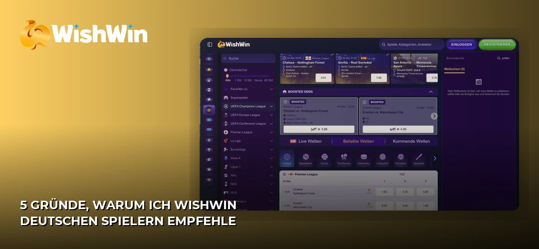 5 Gründe, warum ich WishWin deutschen Spielern empfehle