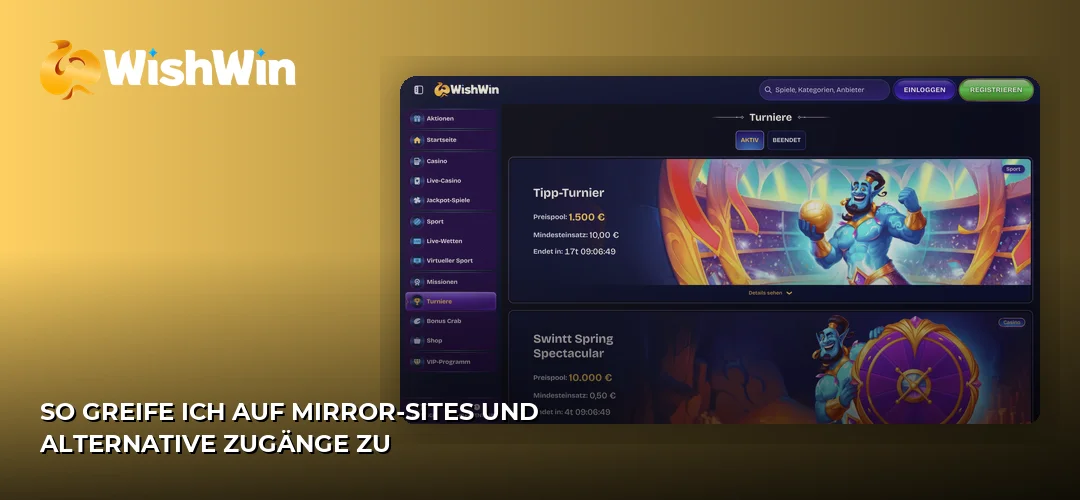 So greife ich auf Mirror-Sites und alternative Zugänge zu
