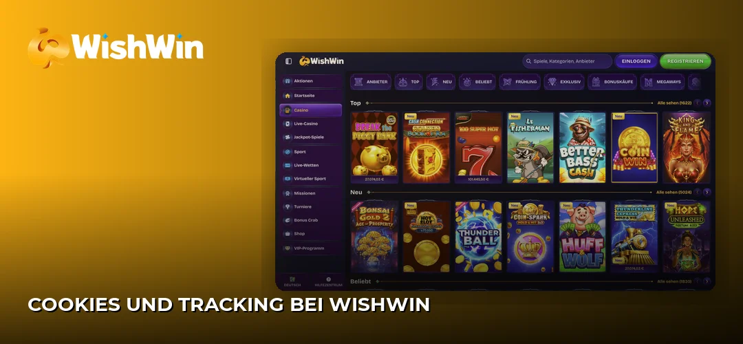 WishWin promotional banner