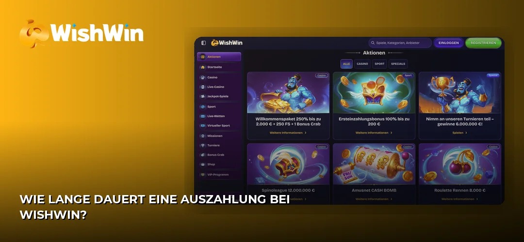 WishWin promotional banner